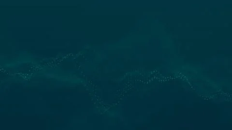 Abstract polygonal space low poly dark background with connecting dots and li Stock Illustration
