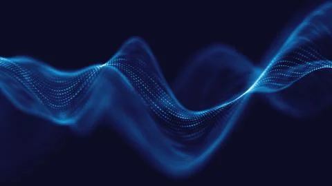 Abstract polygonal space low poly dark background with connecting dots and li Illustrazione stock