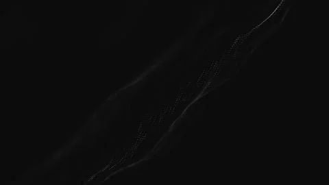 Abstract polygonal space low poly dark background with connecting dots and li Stock-Illustration