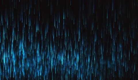 Abstract polygonal space low poly dark background with connecting dots and li Stock Illustration