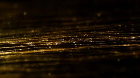 Abstract polygonal space low poly dark background with connecting dots and li Stock Illustration