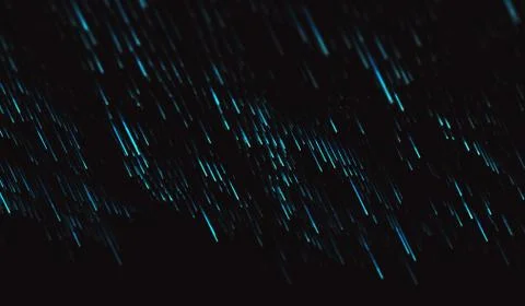 Abstract polygonal space low poly dark background with connecting dots and li Stock-Illustration