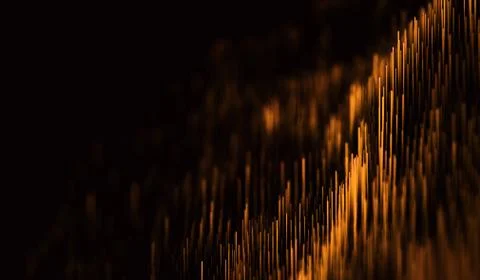 Abstract polygonal space low poly dark background with connecting dots and li Illustrazione stock