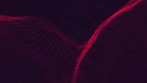 Abstract polygonal space low poly dark background Stock Illustration