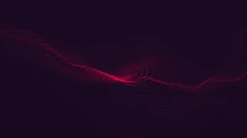 Abstract polygonal space low poly dark background Illustrazione stock