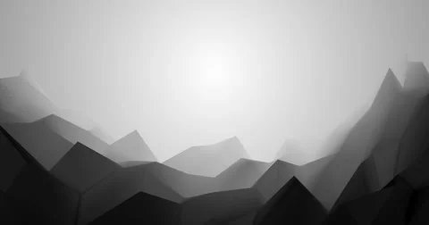 Abstract polygonal space low polygon Futuristic HUD background. Stock Footage 67656523