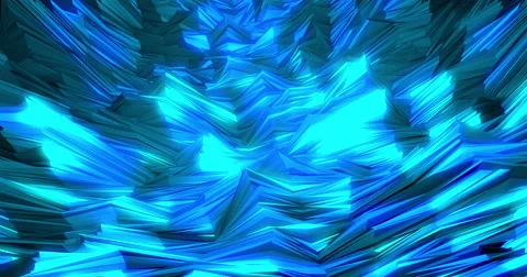 Abstract polygonal space low polygon Futuristic HUD background. 库存影片 67668646