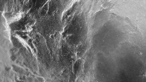 Abstract polygonal space with low polygons. Background with connecting dots and 스톡 일러스트