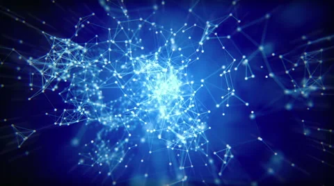 Abstract polygonal structure Stock Footage 67958973