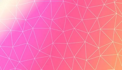 Abstract polygonal template. Modern pattern for a brand book. Vector illustra Stock Illustration