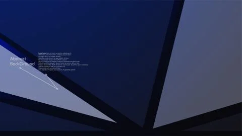 Abstract polygonal vector background. Blue geometric vector illustration. Cre Stock Illustration