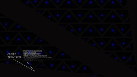 Abstract polygonal vector background. Blue geometric vector illustration. Cre Illustrazione stock