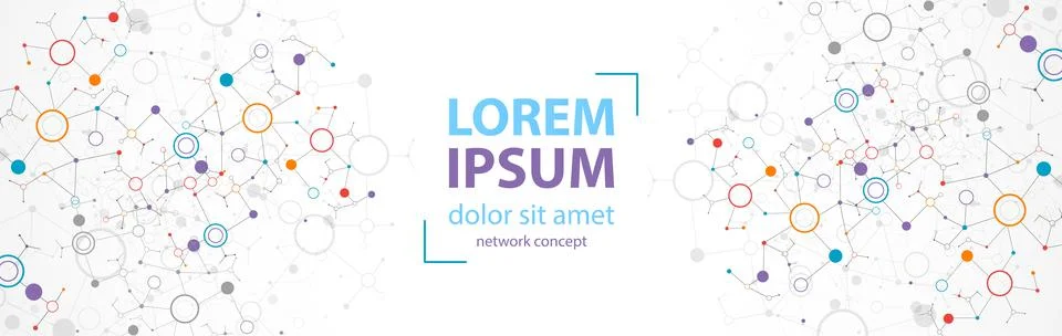 Abstract polygonal vector background with connecting dots and lines. Explode  Illustrazione stock