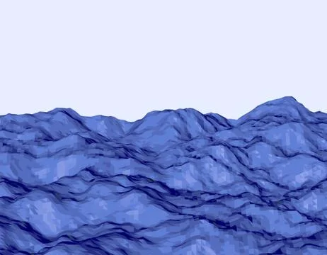 Abstract polygonal water surface background. Иллюстрация