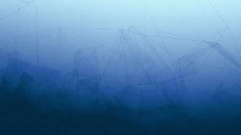 Abstract polygons on Blue Gradient Background 스톡 동영상 133221462