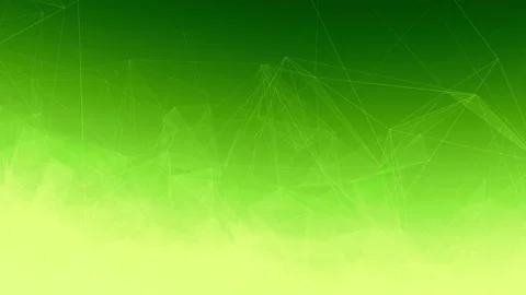 Abstract polygons on Green Gradient Background Stock Footage 133219789