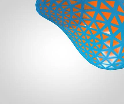 Abstract polygons Illustrazione stock