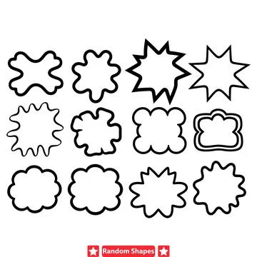 Abstract Polyhedra Symphony  Complex Vector Designs for Abstract and Expres.. Stock Illustration