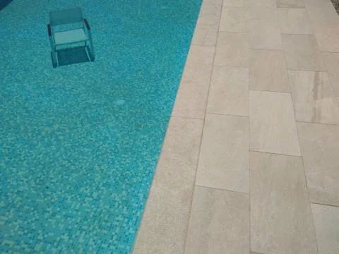 Abstract Pool Chair Stock Photos