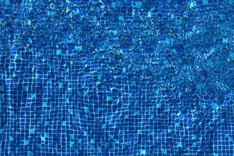 Abstract pool water surface Stock Photos