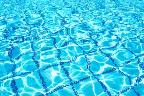 Abstract pool water surface Stock Photos