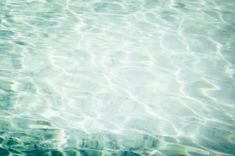 Abstract pool water surface waves sea and sun reflect for background Stock Photos