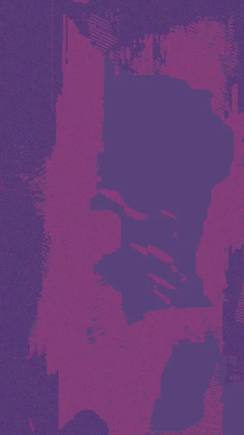 Abstract Pop Art Vertical Background — Purple &amp; Magenta Brush Texture Motion Stock Footage 312160525