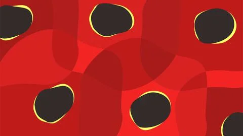 Abstract poppy flower background vector stock Stock Illustration