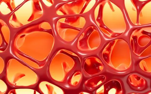 Abstract porous framework material background, nerve fibers background, blo.. 스톡 일러스트