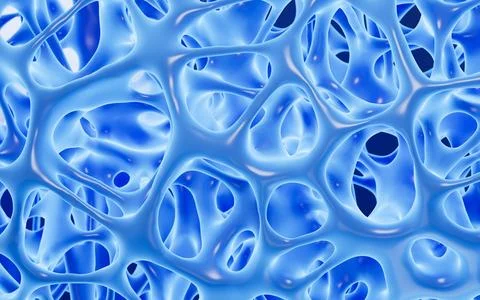 Abstract porous framework material background, nerve fibers background, bon.. 스톡 일러스트