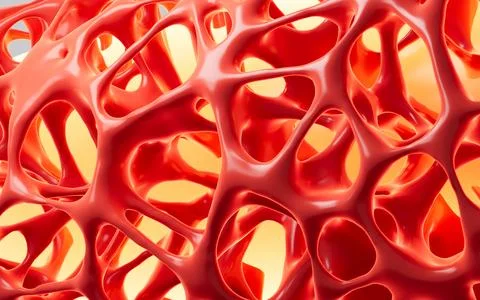 Abstract porous framework material background, nerve fibers background, blo.. 스톡 일러스트