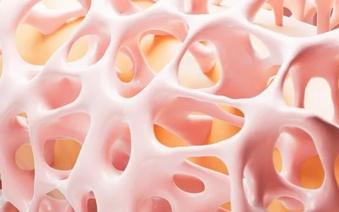 Abstract porous framework material background, nerve fibers background, bon.. 스톡 일러스트