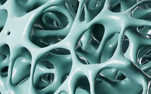 Abstract porous framework material background, nerve fibers background, bon.. 스톡 일러스트