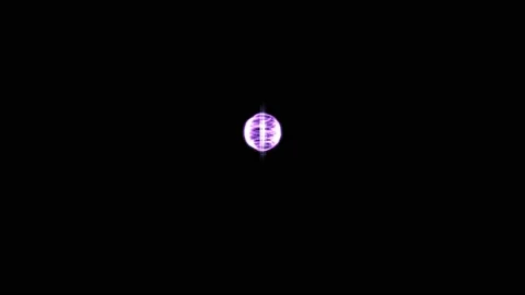 Abstract portal pulsating glow element from particles and dots. explosion Stock Footage 218401820
