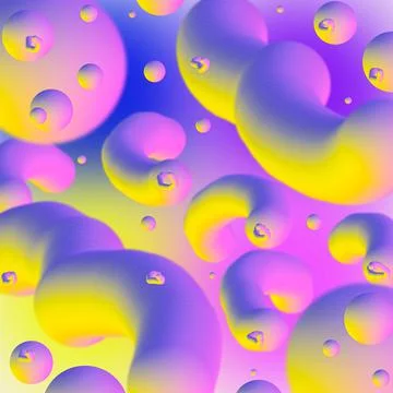 Abstract poster bundle with fluid shapes . A4 size gradient background illust Stock Illustration