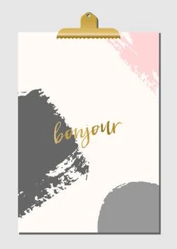 Abstract Poster Design Stock Illustration
