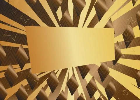 Abstract poster template with geometric patterns. Cover Design with creative  Stock Illustration