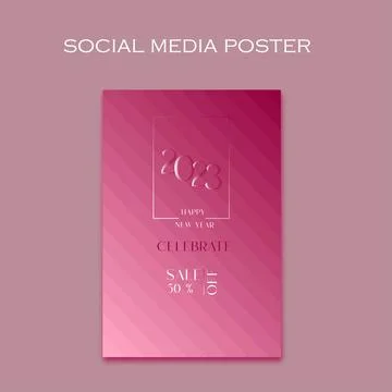 Abstract poster template Stock Illustration