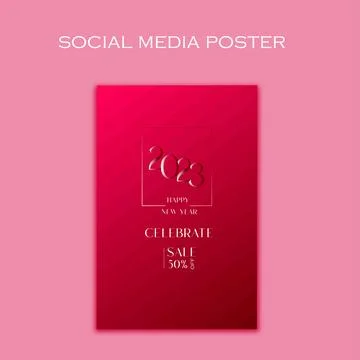 Abstract poster template Stock Illustration