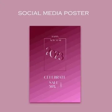 Abstract poster template Stock Illustration