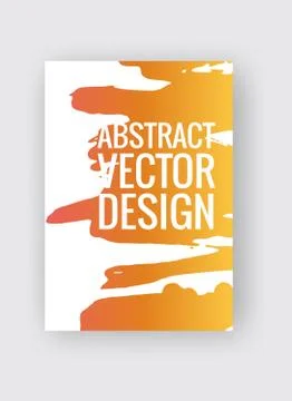 Abstract poster templates. Colorful VECTOR threads composition. Illustrazione stock