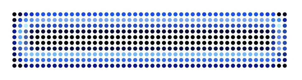 Abstract powerful dot panorama background pattern 스톡 일러스트