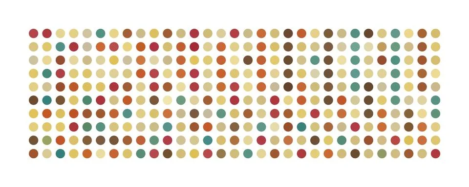 Abstract powerful dot panorama background pattern Stockillustratie