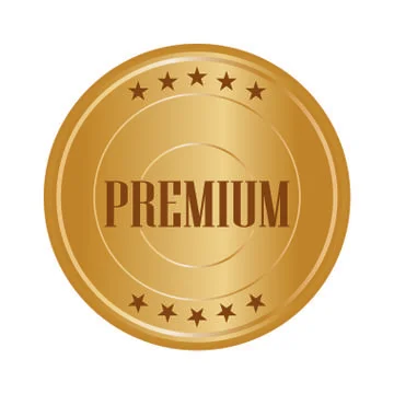 Abstract premium label Illustrazione stock