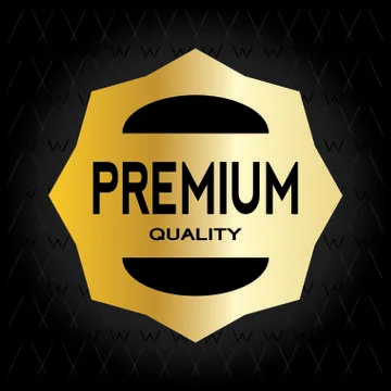 Abstract Premium label Illustrazione stock