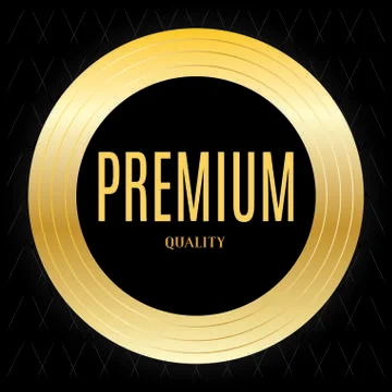 Abstract Premium label Stock Illustration