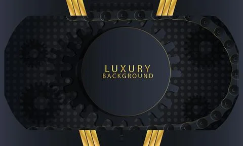 Abstract premium luxury geometric pattern. Illustrazione stock