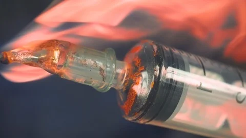 Abstract presentation of the idea of AIDS, disease and death. Stock Footage 104118214