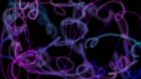 Abstract primitive blue background Stock Footage 172494284