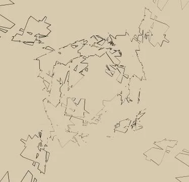 Abstract print, texture with bevel-like effect. Random abstract texture Illustrazione stock